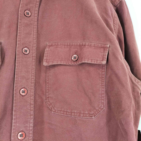 エルエルビーン L.L.Bean MADE IN USA 両フラップ コットンシャツ メンズ JPN:M