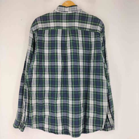 エルエルビーン L.L.Bean TRADITIONAL FIT ボタンダウンチェックネルシャツ メンズ JPN:L