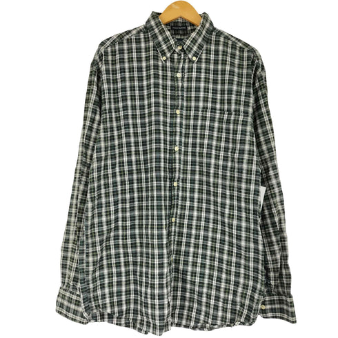 フェイデッドグローリー FADED GLORY ボタンダウン チェックネルシャツ メンズ JPN:L