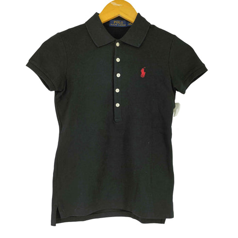 ポロラルフローレン POLO RALPH LAUREN ポニー刺繍 S/S ポロシャツ レディース JPN:XS