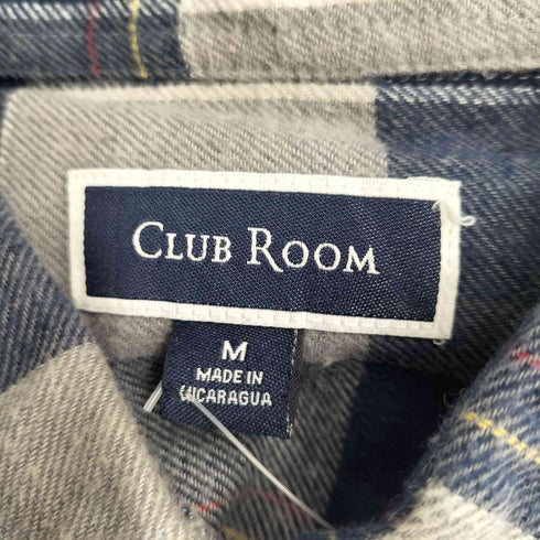 クラブルーム CLUB ROOM ボタンダウン チェックネルシャツ メンズ JPN:M