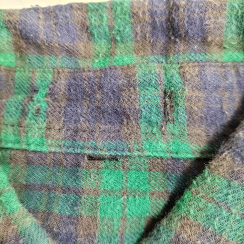 ボタンダウン チェックネルシャツ メンズ