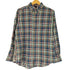 チャップス CHAPS ボタンダウンチェックネルシャツ メンズ JPN:M