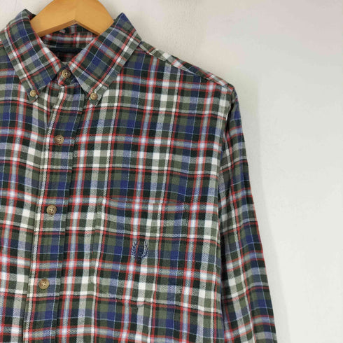 チャップス CHAPS ボタンダウンチェックネルシャツ メンズ JPN:M