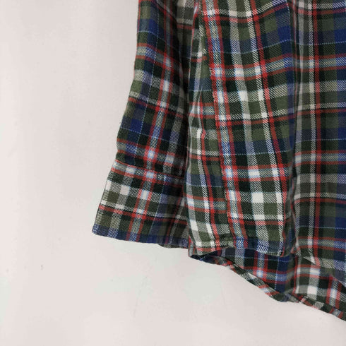 チャップス CHAPS ボタンダウンチェックネルシャツ メンズ JPN:M