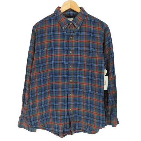 チャップス CHAPS ボタンダウンチェックネルシャツ メンズ JPN:L