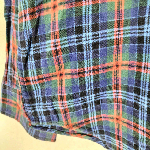 チャップス CHAPS ボタンダウンチェックネルシャツ メンズ JPN:L