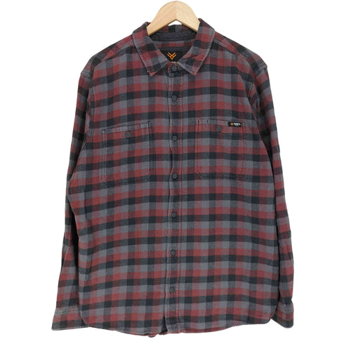 チャップス CHAPS HAWX チェック ワークシャツ メンズ JPN:L