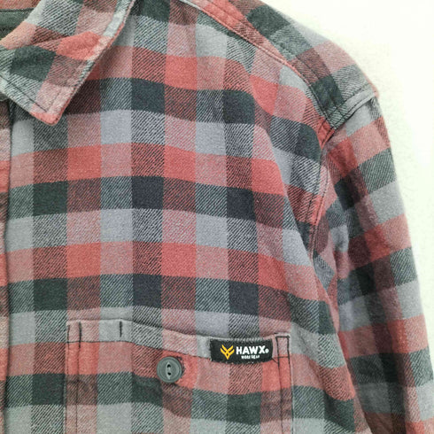 チャップス CHAPS HAWX チェック ワークシャツ メンズ JPN:L