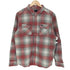 ルーカ RVCA HIGH PLAINS PLAID L/S FLANNEL SHIRTS フランネルシャツ メンズ JPN:L