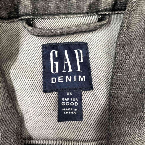 ギャップデニム GAP DENIM ソフト アイコン デニムジャケット トラッカージャケット レディース XS