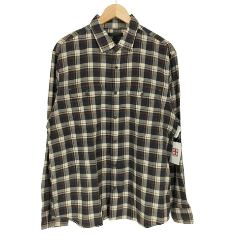 バナナリパブリック BANANA REPUBLIC 両フラップ フランネルシャツ メンズ JPN:XL
