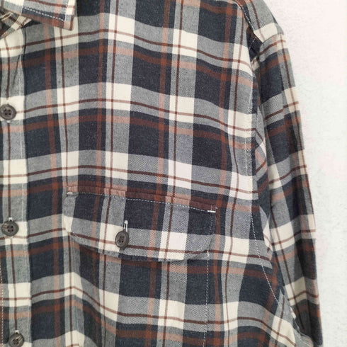 バナナリパブリック BANANA REPUBLIC 両フラップ フランネルシャツ メンズ JPN:XL