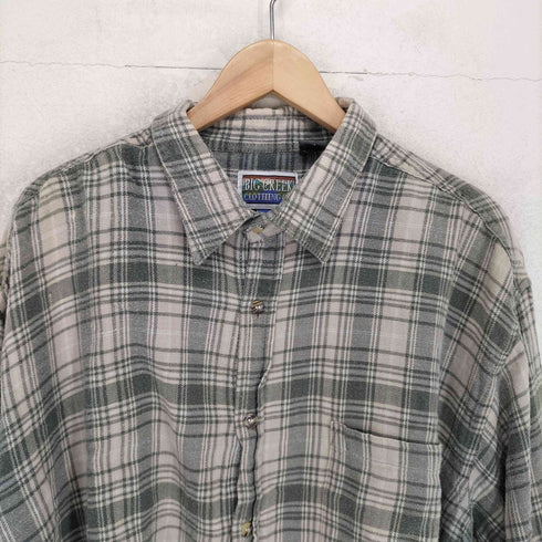 ロングスリーブ チェックネルシャツ メンズ JPN:XL 2XL