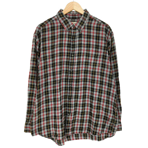 セントジョンズベイ STJOHNS BAY ボタンダウンチェックネルシャツ メンズ JPN:XL