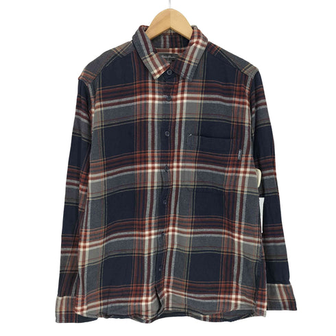 エディーバウアー Eddie Bauer ロングスリーブ チェックネルシャツ メンズ JPN:M