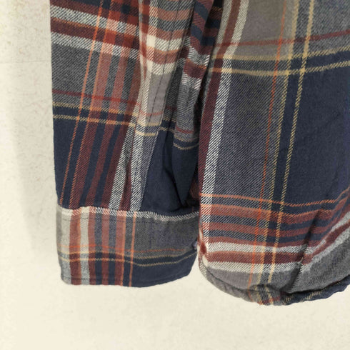 エディーバウアー Eddie Bauer ロングスリーブ チェックネルシャツ メンズ JPN:M