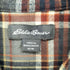 エディーバウアー Eddie Bauer ロングスリーブ チェックネルシャツ メンズ JPN:M