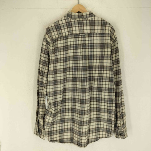 JACHS マチ付き チェックネルシャツ マチネル メンズ