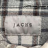 JACHS マチ付き チェックネルシャツ マチネル メンズ