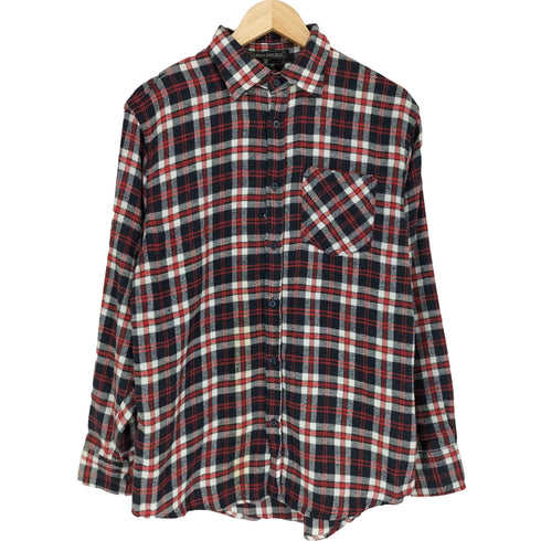アーバンリパブリック URBAN REPUBLIC ロングスリーブ チェックネルシャツ メンズ JPN:M