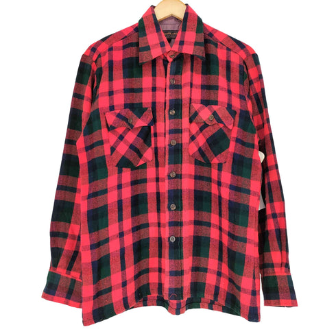 ウールリッチ WOOLRICH 両フラップ チェック アクリルシャツ メンズ JPN:M