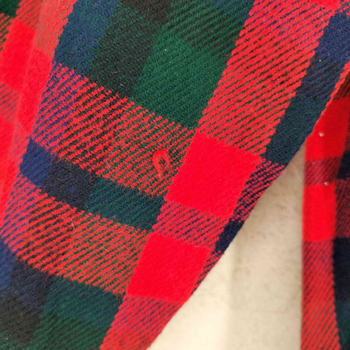 ウールリッチ WOOLRICH 両フラップ チェック アクリルシャツ メンズ JPN:M