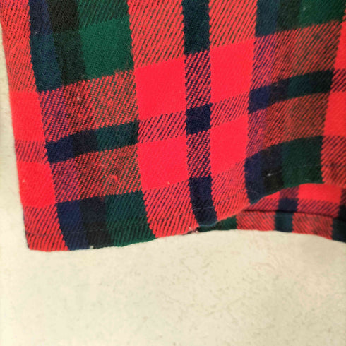 ウールリッチ WOOLRICH 両フラップ チェック アクリルシャツ メンズ JPN:M