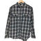 フェイデッドグローリー FADED GLORY 両フラップ チェック ボタンダウンシャツ メンズ JPN:M