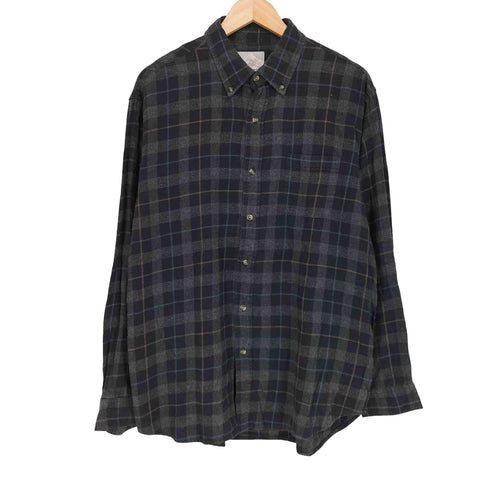NorthCrest チェック ボタンダウンシャツ メンズ JPN:XL