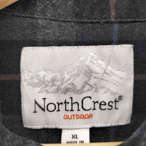NorthCrest チェック ボタンダウンシャツ メンズ JPN:XL