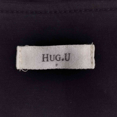 HUG.U ノーアイロン ダブルジップ ジレ パンツ セットアップ レディース