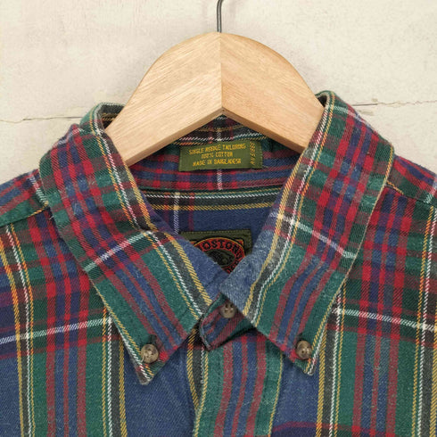 ボストントレーダーズ BOSTON TRADERS ボタンダウン チェックネルシャツ メンズ JPN:XL