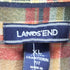 ランズエンド LANDS END ボタンダウンチェックネルシャツ メンズ JPN:XL