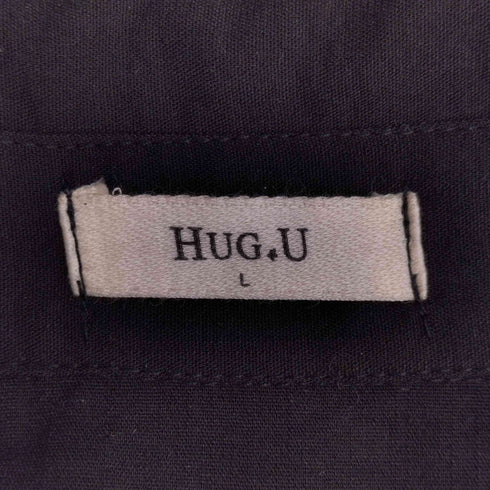 HUG.U 半袖 シャツワンピース レディース