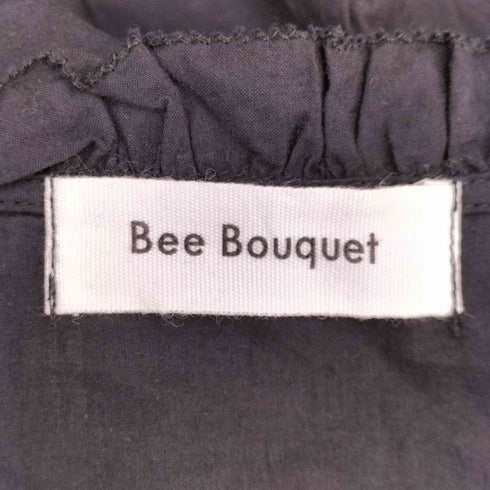 Bee Bouquet 夏に着る大人の長袖 ロング ティアード ワンピース レディース