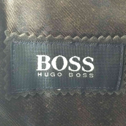 ヒューゴボス HUGO BOSS スエード レザー 切替 ベスト メンズ 表示無