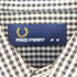 フレッドペリー FRED PERRY 月桂樹ロゴ 刺繍 ギンガムチェック 長袖 シャツ メンズ M