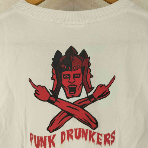 パンクドランカーズ PUNK DRUNKERS アニメキャラクター コラボ プリント Tシャツ メンズ M