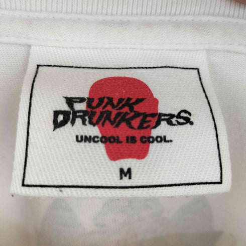 パンクドランカーズ PUNK DRUNKERS アニメキャラクター コラボ プリント Tシャツ メンズ M
