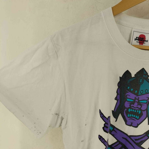 パンクドランカーズ PUNK DRUNKERS アニメキャラクター コラボ プリント Tシャツ メンズ M