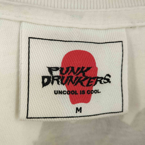 パンクドランカーズ PUNK DRUNKERS アニメキャラクター コラボ プリント Tシャツ メンズ M