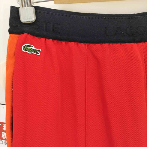 ラコステ LACOSTE サイドラインワイドトラックパンツ レディース 36