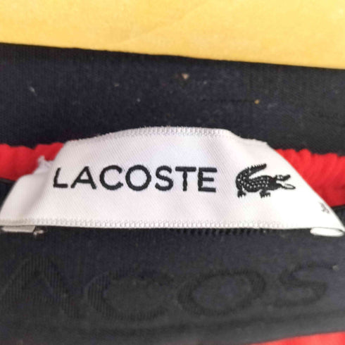 ラコステ LACOSTE サイドラインワイドトラックパンツ レディース 36
