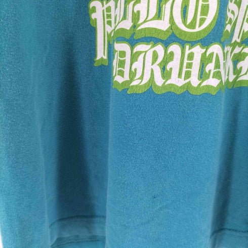 パンクドランカーズ PUNK DRUNKERS アニメキャラクター コラボ プリント Tシャツ メンズ M