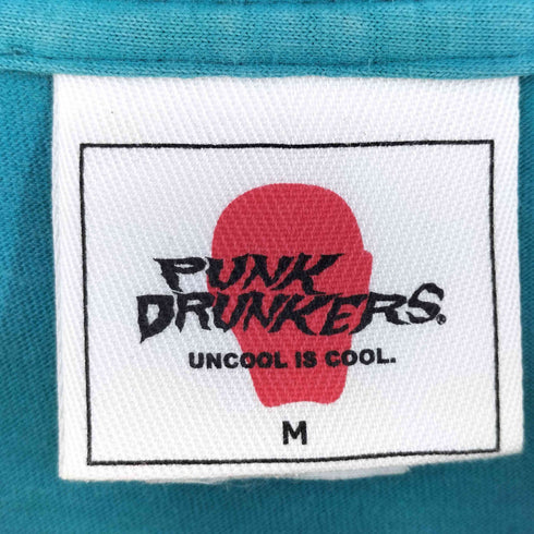 パンクドランカーズ PUNK DRUNKERS アニメキャラクター コラボ プリント Tシャツ メンズ M