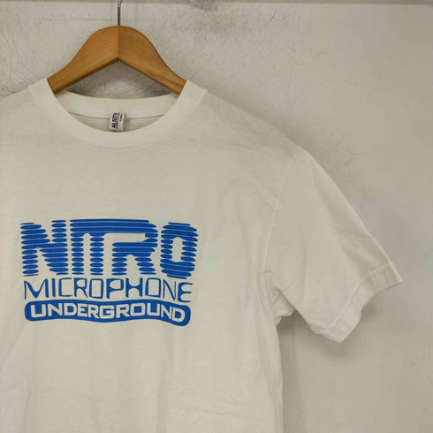 アルスタイル alstyle ヒップホップ アーティスト ミュージックプリント 両面 半袖 Tシャツ メンズ import:M