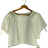 マチュアリー maturely Mesh Dot Short Smock メッシュトップス レディース