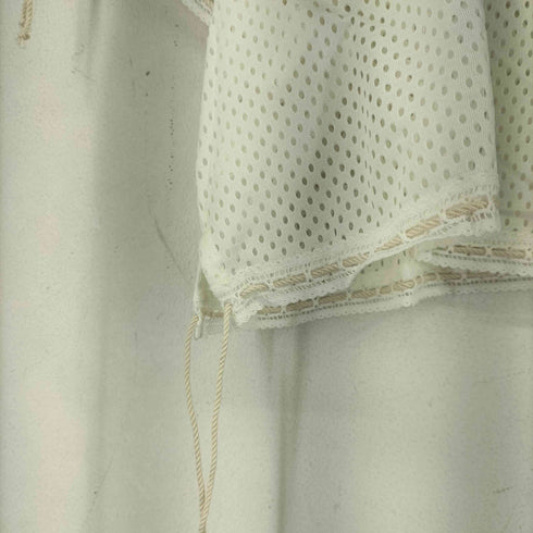 マチュアリー maturely Mesh Dot Short Smock メッシュトップス レディース