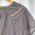 マチュアリー maturely Mesh Dot Short Smock メッシュトップス レディース